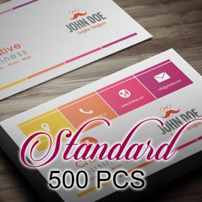 500 PCS Standard Business Card